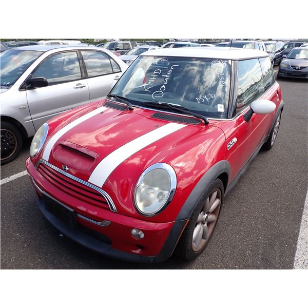 2002 Mini Cooper S