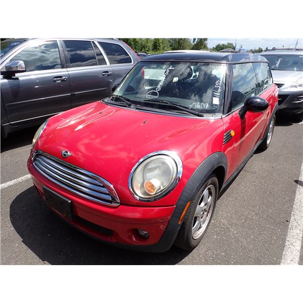 2009 Mini Cooper Clubman