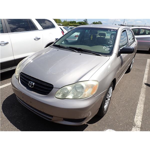 2003 Toyota Corolla