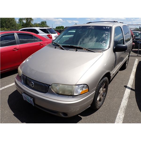 2001 Mercury Villager