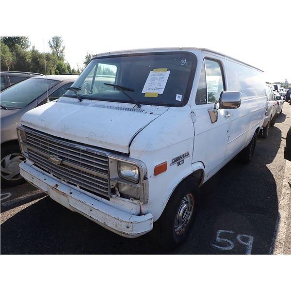 1985 Chevrolet G10 Van