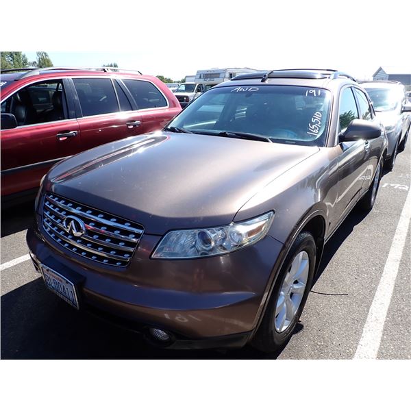 2004 Infiniti FX35