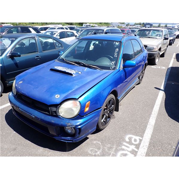 2003 Subaru Impreza WRX