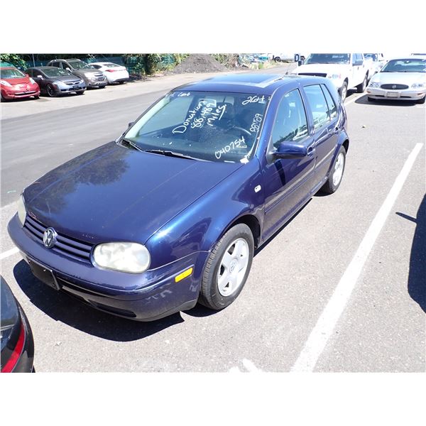 2001 Volkswagen Golf