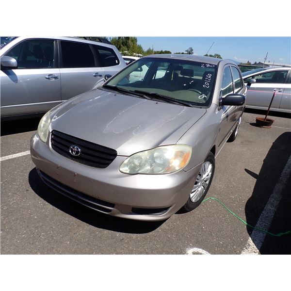 2003 Toyota Corolla
