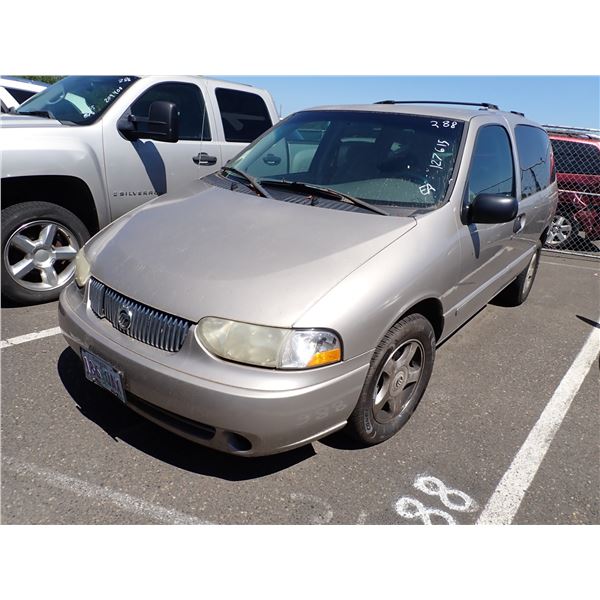 2001 Mercury Villager