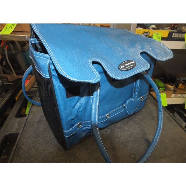 Blue Divine Dog Pet Carrier Bag