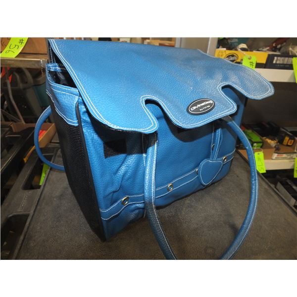 Blue Divine Dog Pet Carrier Bag