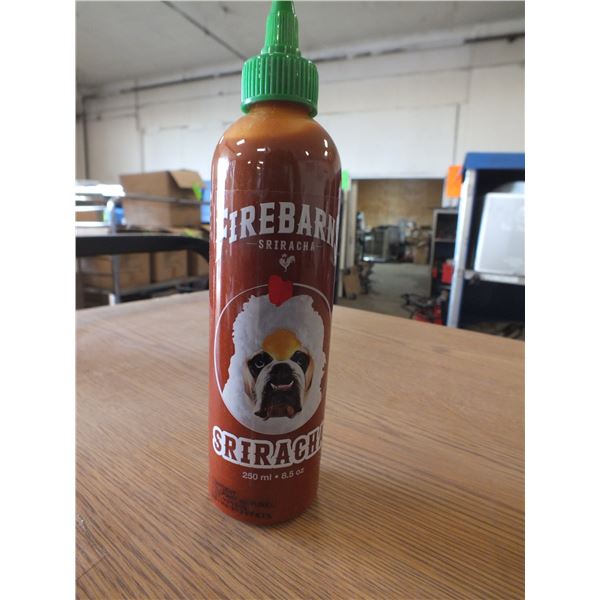 6 250ml Bottles of Firebarns Siracha Sauce