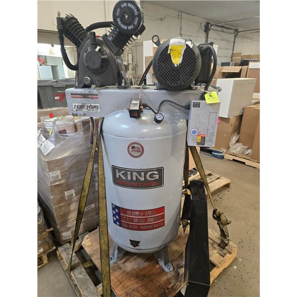 King Industrial 80 Gal Air Compressor