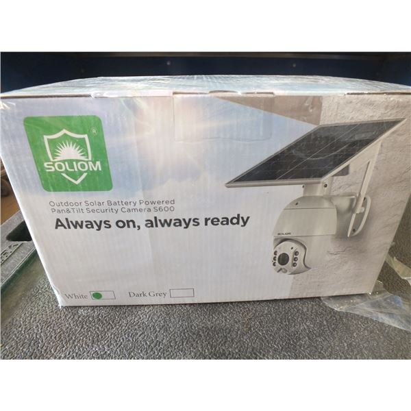 Soliom Outdoor Solar Batter Powered Security Camera