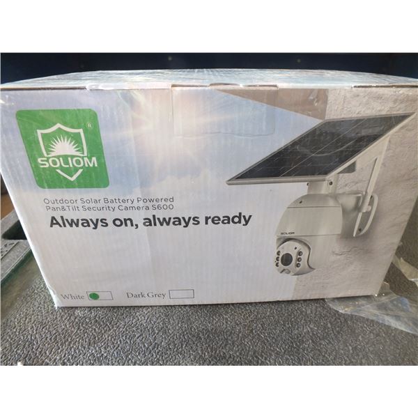 Soliom Outdoor Solar Batter Powered Security Camera