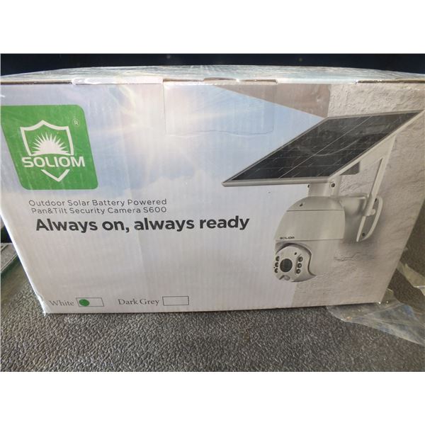 Soliom Outdoor Solar Batter Powered Security Camera