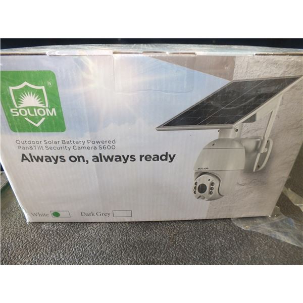 Soliom Outdoor Solar Batter Powered Security Camera