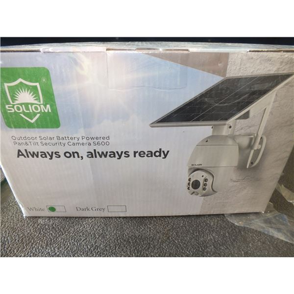 Soliom Outdoor Solar Batter Powered Security Camera
