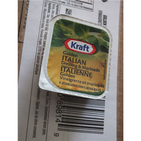 1 Box Of Italian Dressing Salad Packets