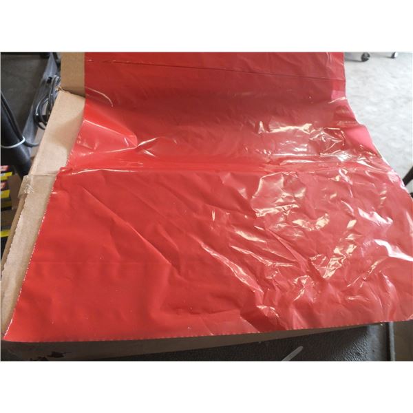 1 Box Of Red Warning Flags