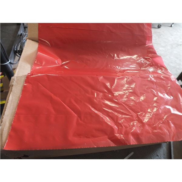 1 Box Of Red Warning Flags