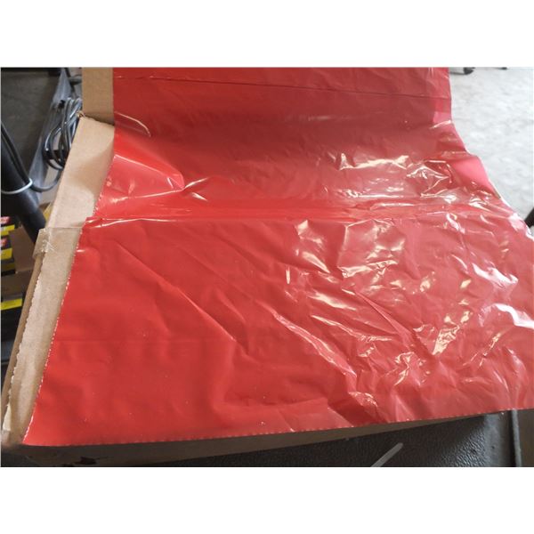 1 Box Of Red Warning Flags