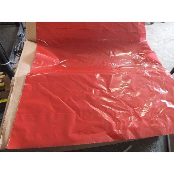 1 Box Of Red Warning Flags