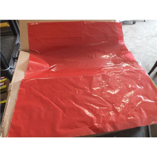 1 Box Of Red Warning Flags
