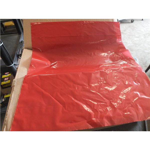 1 Box Of Red Warning Flags