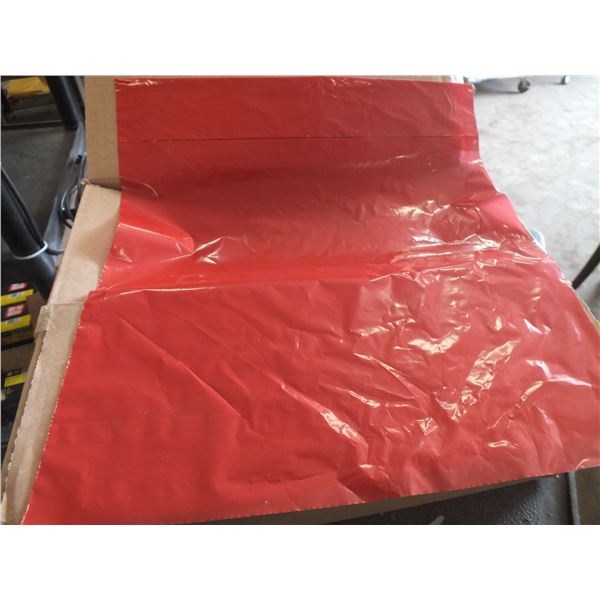 1 Box Of Red Warning Flags