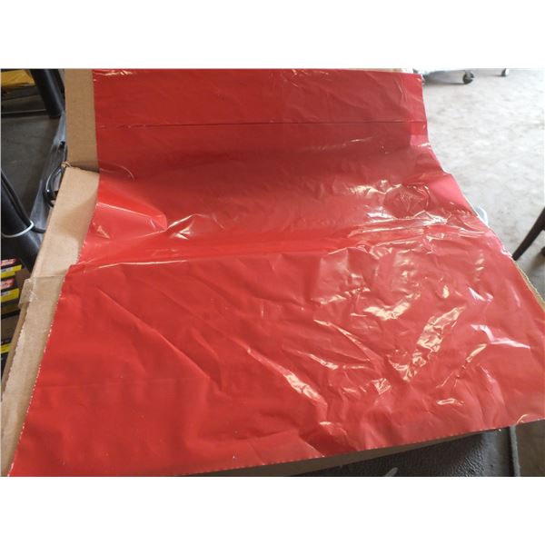 1 Box Of Red Warning Flags