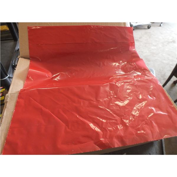 1 Box Of Red Warning Flags