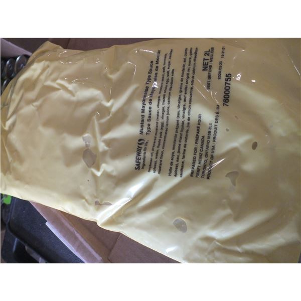 1 Case Of Mayo / Mustard Type Sauce