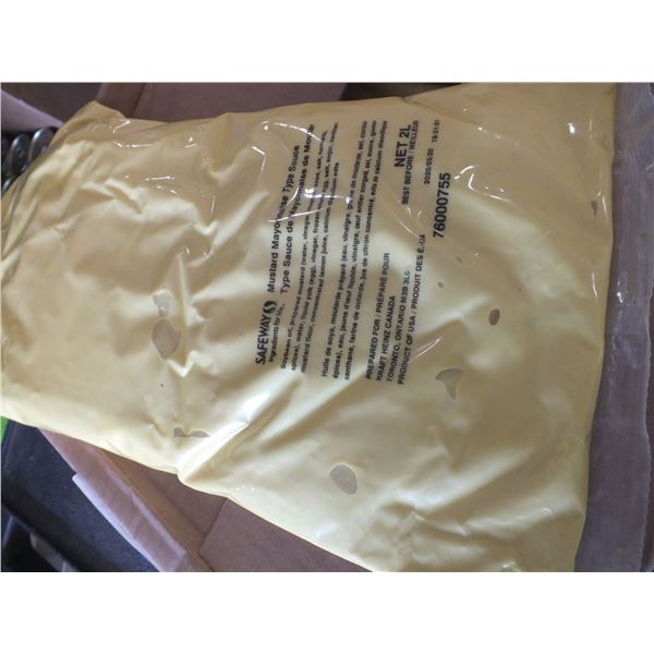 1 Case Of Mayo / Mustard Type Sauce