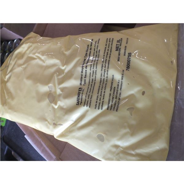 1 Case Of Mayo / Mustard Type Sauce