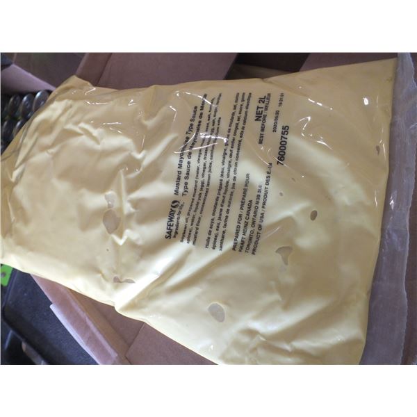 1 Case Of Mayo / Mustard Type Sauce