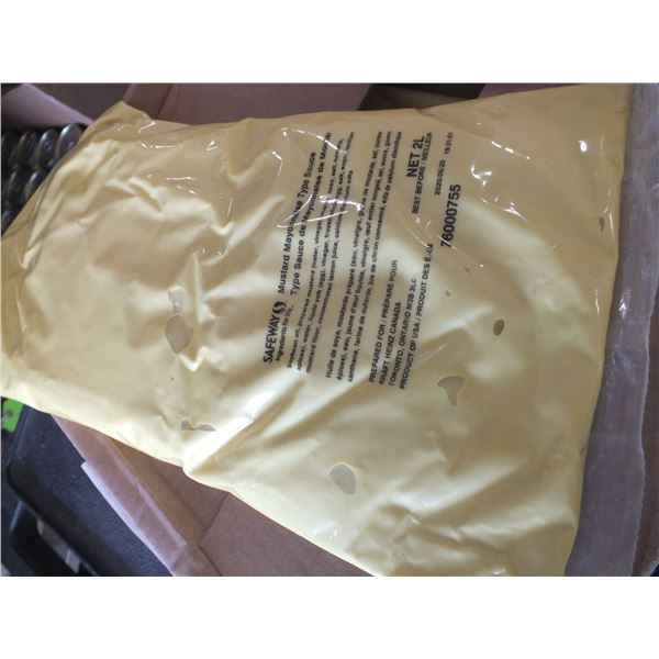 1 Case Of Mayo / Mustard Type Sauce