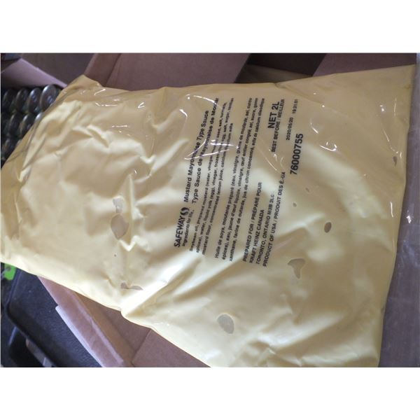 1 Case Of Mayo / Mustard Type Sauce