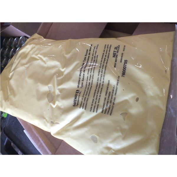 1 Case Of Mayo / Mustard Type Sauce