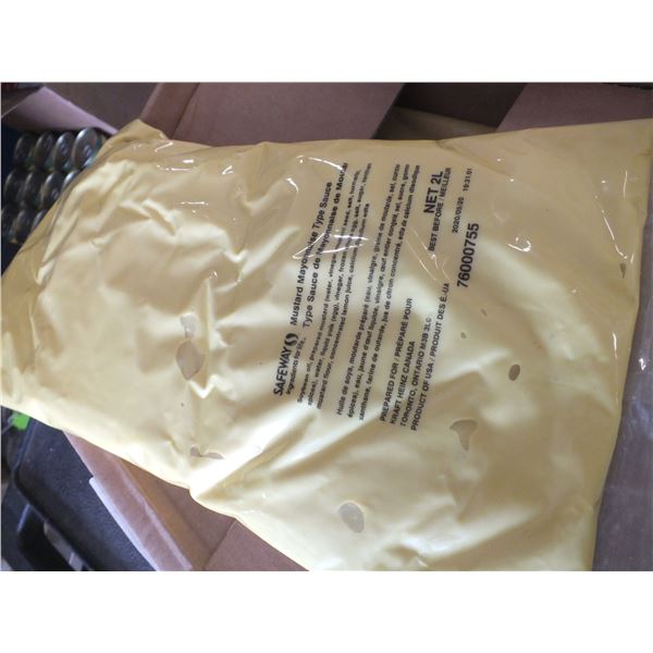 1 Case Of Mayo / Mustard Type Sauce