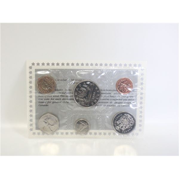 1986 6 COIN SPECIMEN SET