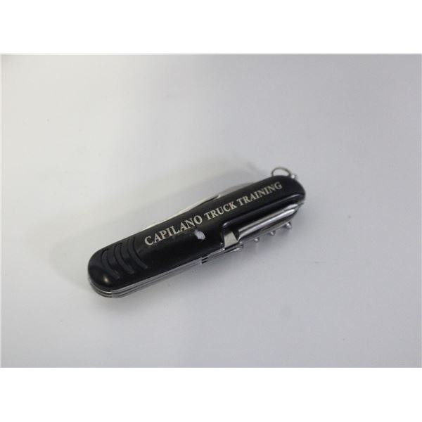BLACK FOLDING KNIFE MULTITOOL STYLE