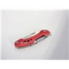 Image 1 : RED MULTITOOL FOLDING POCKET KNIFE