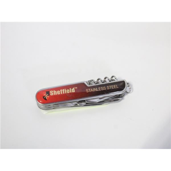 SHEFFIELD MULTITOOL FOLDING KNIFE