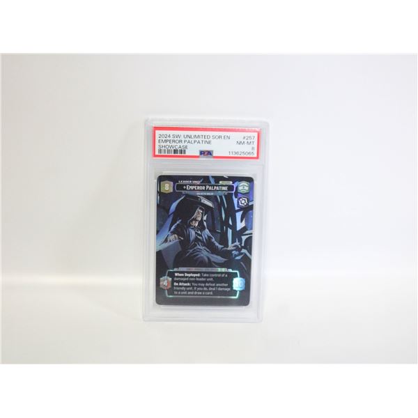 STAR WARS UNLIMITED FOIL RARE GRADED