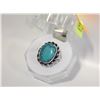 Image 1 : SZ. 8 925 STERLING SILVER BEZEL DETAILED RING