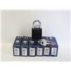 Image 1 : NEW 7 ABUS PAD LOCKS 6 BLACK