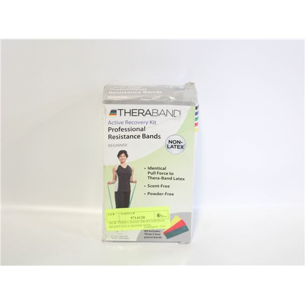 NEW THERA BAND PROFESSIONAL RESISTANCE BANDS NON-