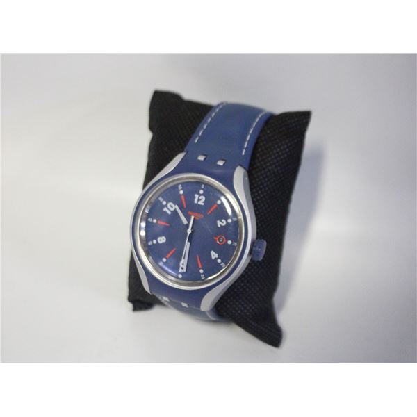 SWATCH GO RUN YES4000 IRONY XLITE WATCH IN