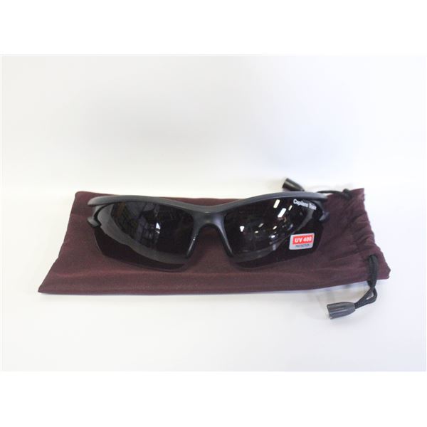DESIGNER SUNGLASSES WITH POUCH
