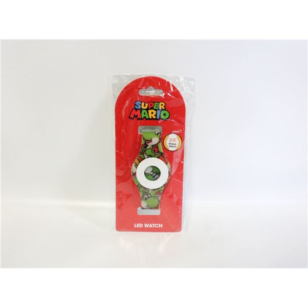 NEW SUPER MARIO LED WATCH