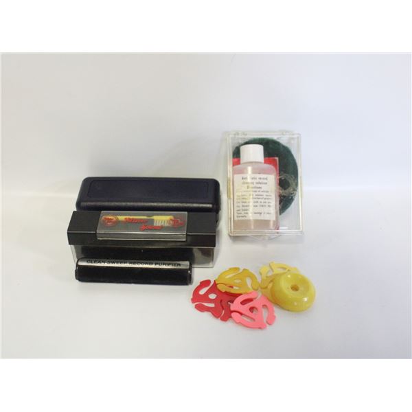 VINTAGE RECORD PLAYER ITEMS