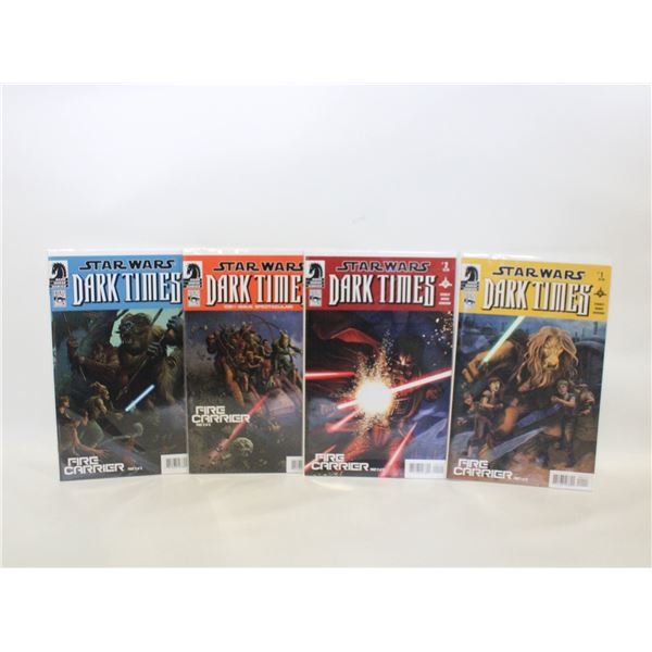 STAR WARS DARK TIMES 1-4 DARK HORSE COMICS